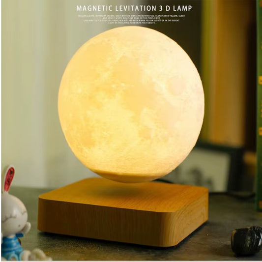 Night Light Levitating Moon Lamp Touch Magnetic Levitation Table Floating Lamp for Bedroom Decor New Year Gift Exotic Lamp